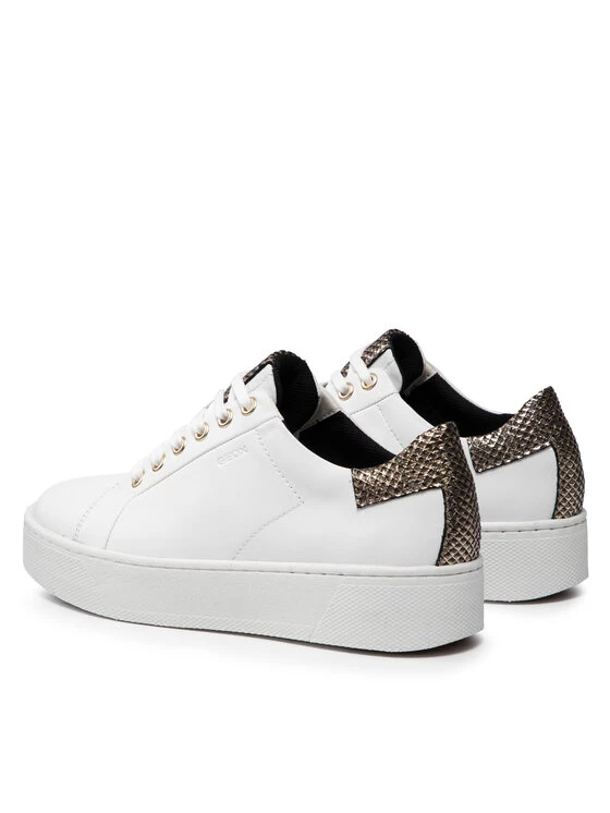 Geox Γυναίκες Αθλητικά D Skyely C D16QXC 085MA C1327 Λευκό Λευκό 5 Geox Γυναίκες Αθλητικά D Skyely C D16QXC 085MA C1327 Λευκό Λευκό - Image 3