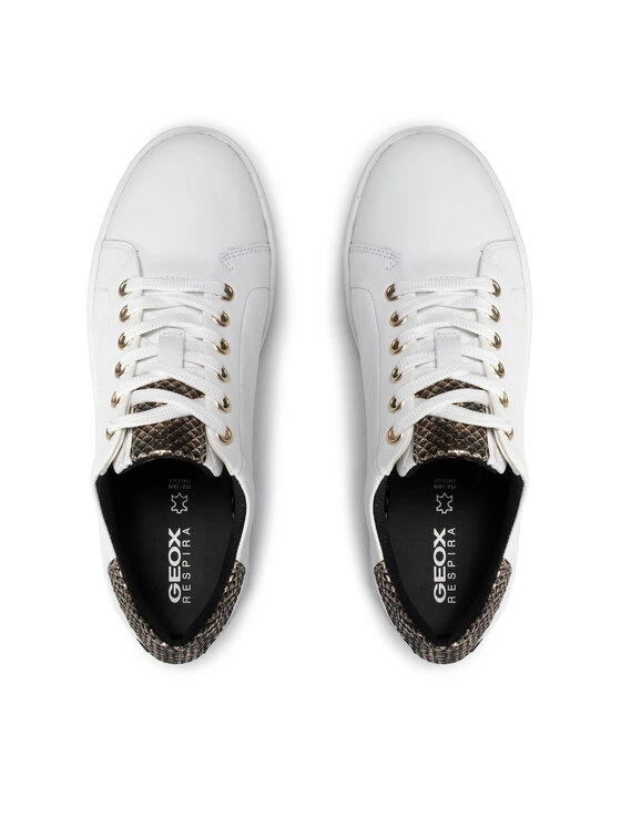 Geox Γυναίκες Αθλητικά D Skyely C D16QXC 085MA C1327 Λευκό Λευκό 8 Geox Γυναίκες Αθλητικά D Skyely C D16QXC 085MA C1327 Λευκό Λευκό - Image 6