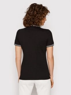 Geox Γυναίκες Μπλούζες Polo Polo Piquet Lurex W2510A T2649 F9000 Μαύρο Regular Fit Μαύρο -Συμφωνίες Geox Κατάστημα unnamed file 106