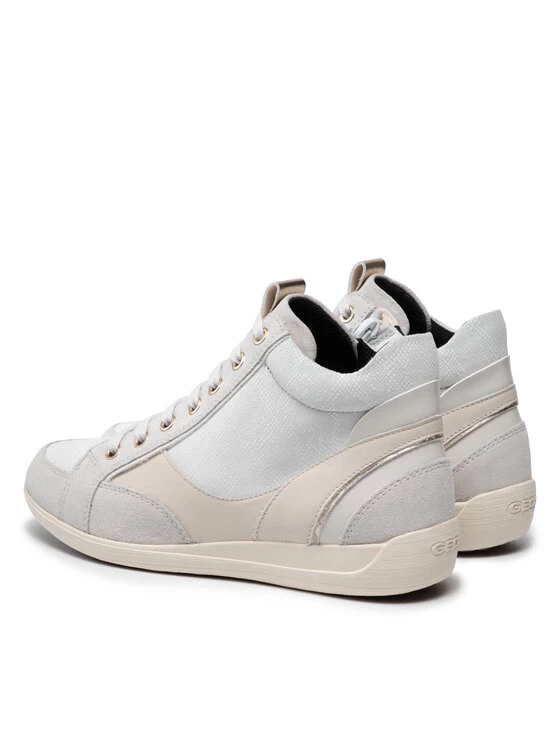 Geox Γυναίκες Αθλητικά D Myria A D1668A 022PZ C1002 Λευκό Λευκό 5 Geox Γυναίκες Αθλητικά D Myria A D1668A 022PZ C1002 Λευκό Λευκό - Image 3