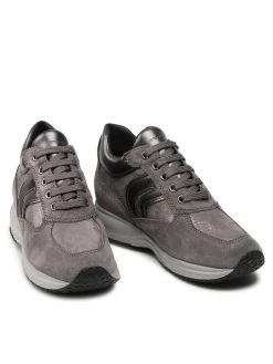 Geox Γυναίκες Αθλητικά D Happy B D1662B 0PZ22 C9002 Γκρι Γκρι -Συμφωνίες Geox Κατάστημα unnamed file 1093