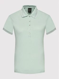 Geox Γυναίκες Μπλούζες Polo Polo W Piquet Lurex W2510A T2649 F4555 Πράσινο Regular Fit Πράσινο -Συμφωνίες Geox Κατάστημα unnamed file 113