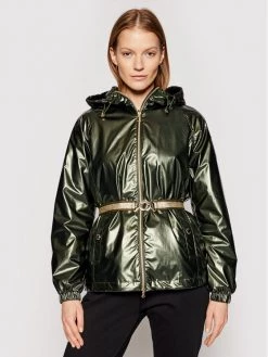 Geox Γυναίκες Μεταβατικά Μπουφάν Μπουφάν μεταβατικό Seyla W1222G T2832 F3236 Πράσινο Regular Fit Πράσινο -Συμφωνίες Geox Κατάστημα unnamed file 117