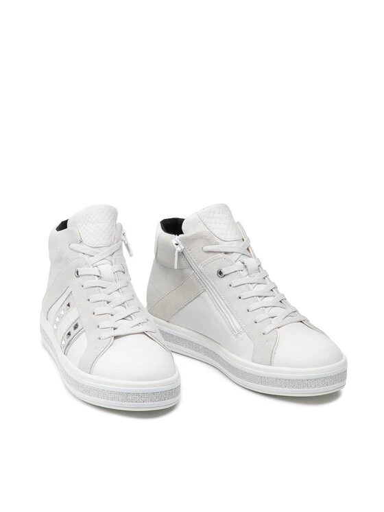 Geox Γυναίκες Αθλητικά D Leelu' B D16FFB 08522 C1352 Λευκό Λευκό 7 Geox Γυναίκες Αθλητικά D Leelu' B D16FFB 08522 C1352 Λευκό Λευκό - Image 5