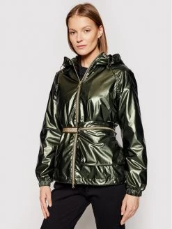 Geox Γυναίκες Μεταβατικά Μπουφάν Μπουφάν μεταβατικό Seyla W1222G T2832 F3236 Πράσινο Regular Fit Πράσινο -Συμφωνίες Geox Κατάστημα unnamed file 118