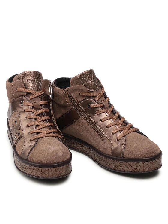 Geox Γυναίκες Αθλητικά D Leelu' B D16FFB 022PV C5005 Καφέ Καφέ 7 Geox Γυναίκες Αθλητικά D Leelu' B D16FFB 022PV C5005 Καφέ Καφέ - Image 5