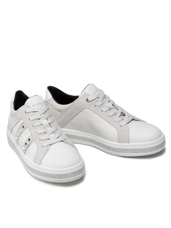 Geox Γυναίκες Αθλητικά D Leelu' C D16FFC 08522 C1352 Λευκό Λευκό 7 Geox Γυναίκες Αθλητικά D Leelu' C D16FFC 08522 C1352 Λευκό Λευκό - Image 5