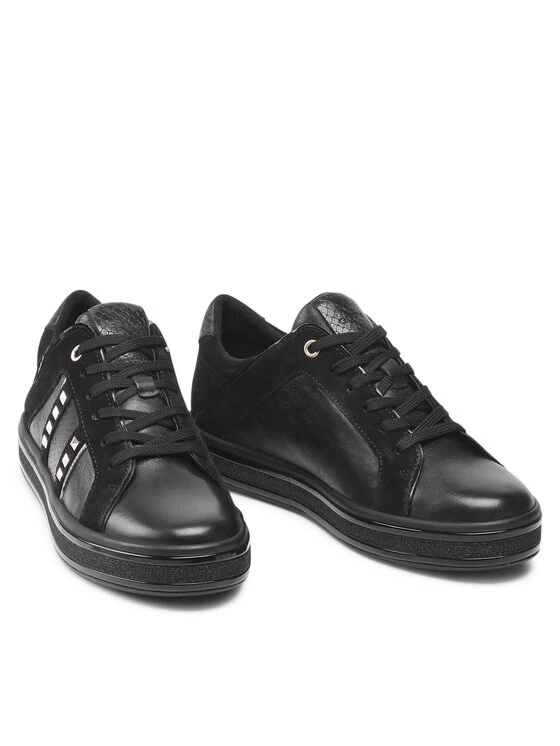 Geox Γυναίκες Αθλητικά D Leelu' C D16FFC 08522 C9999 Μαύρο Μαύρο 7 Geox Γυναίκες Αθλητικά D Leelu' C D16FFC 08522 C9999 Μαύρο Μαύρο - Image 5