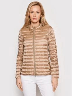 Geox Γυναίκες Πουπουλένια Μπουφάν Μπουφάν πουπουλένιο Jaysen W2525A T2891 F8297 Καφέ Regular Fit Καφέ