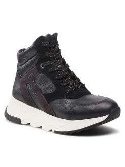 Geox Γυναίκες Αθλητικά D Falena B Abx B D16HXB 046FU C9999 Μαύρο Μαύρο