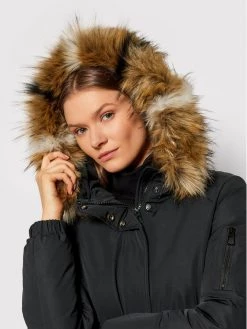 Geox Γυναίκες Χειμωνιάτικα Μπουφάν Μπουφάν χειμωνιάτικο Carum W1429L T2877 F9000 Μαύρο Regular Fit Μαύρο -Συμφωνίες Geox Κατάστημα unnamed file 136