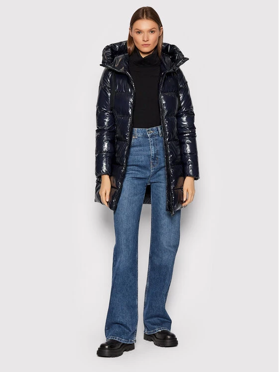 Geox Γυναίκες Χειμωνιάτικα Μπουφάν Μπουφάν πουπουλένιο Emalise W1428Q T2886 F4491 Σκούρο μπλε Regular Fit Σκούρο μπλε 4 Geox Γυναίκες Χειμωνιάτικα Μπουφάν Μπουφάν πουπουλένιο Emalise W1428Q T2886 F4491 Σκούρο μπλε Regular Fit Σκούρο μπλε - Image 2