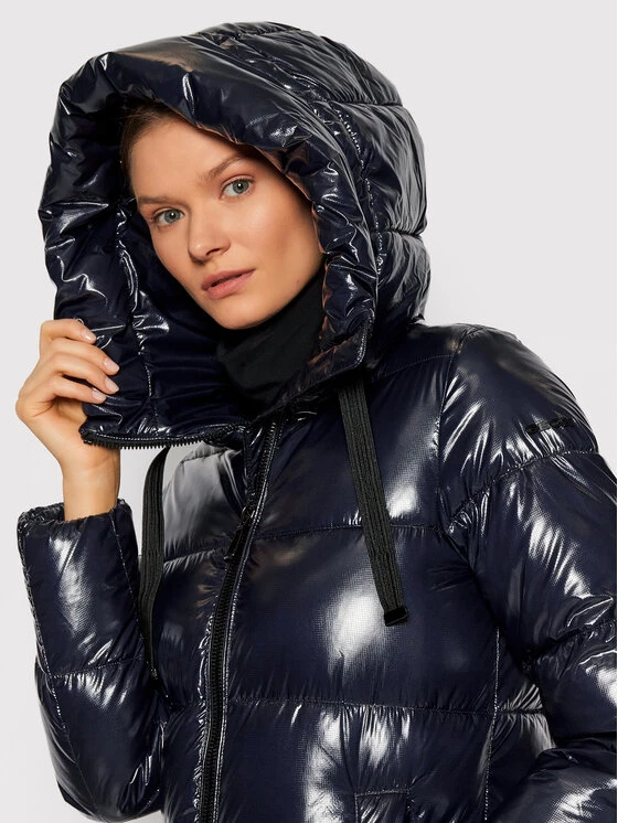 Geox Γυναίκες Χειμωνιάτικα Μπουφάν Μπουφάν πουπουλένιο Emalise W1428Q T2886 F4491 Σκούρο μπλε Regular Fit Σκούρο μπλε 6 Geox Γυναίκες Χειμωνιάτικα Μπουφάν Μπουφάν πουπουλένιο Emalise W1428Q T2886 F4491 Σκούρο μπλε Regular Fit Σκούρο μπλε - Image 4