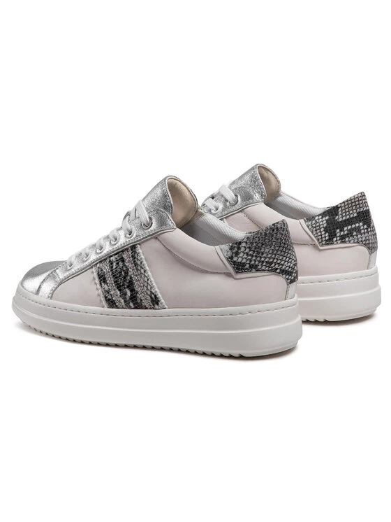 Geox Γυναίκες Κλειστά Παπούτσια Αθλητικά D Pontoise B D15FEB 085CF C0626 Λευκό Λευκό 5 Geox Γυναίκες Κλειστά Παπούτσια Αθλητικά D Pontoise B D15FEB 085CF C0626 Λευκό Λευκό - Image 3