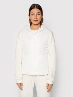 Geox Γυναίκες Γιλέκα Γιλέκο Ascythia W1423C T2606 F1499 Λευκό Regular Fit Λευκό