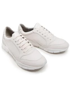 Geox Γυναίκες Κλειστά Παπούτσια Αθλητικά D Sukie A D04F2A 00085 C1000 Λευκό Λευκό -Συμφωνίες Geox Κατάστημα unnamed file 1532