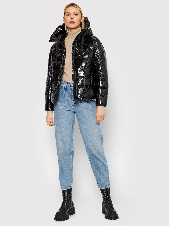 Geox Γυναίκες Χειμωνιάτικα Μπουφάν Μπουφάν πουπουλένιο Emalise Mid W1429E T2886 F9000 Μαύρο Regular Fit Μαύρο 4 Geox Γυναίκες Χειμωνιάτικα Μπουφάν Μπουφάν πουπουλένιο Emalise Mid W1429E T2886 F9000 Μαύρο Regular Fit Μαύρο - Image 2