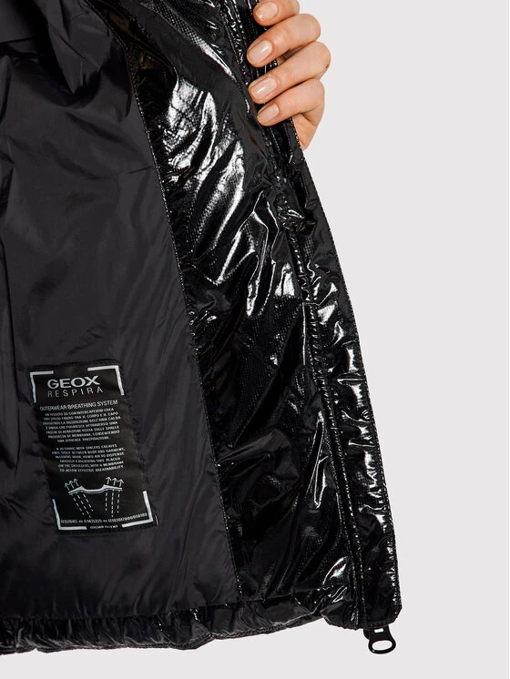 Geox Γυναίκες Χειμωνιάτικα Μπουφάν Μπουφάν πουπουλένιο Emalise Mid W1429E T2886 F9000 Μαύρο Regular Fit Μαύρο 7 Geox Γυναίκες Χειμωνιάτικα Μπουφάν Μπουφάν πουπουλένιο Emalise Mid W1429E T2886 F9000 Μαύρο Regular Fit Μαύρο - Image 5