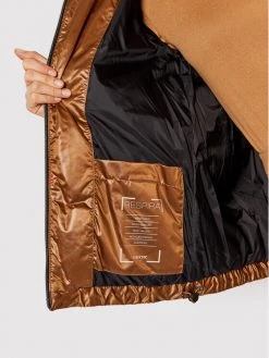 Geox Γυναίκες Χειμωνιάτικα Μπουφάν Μπουφάν πουπουλένιο Backsie W1428S T2843 F6211 Καφέ Regular Fit Καφέ -Συμφωνίες Geox Κατάστημα unnamed file 178