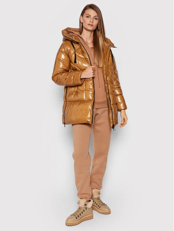 Geox Γυναίκες Χειμωνιάτικα Μπουφάν Μπουφάν πουπουλένιο Emalise W1429D T2886 F5221 Καφέ Regular Fit Καφέ 4 Geox Γυναίκες Χειμωνιάτικα Μπουφάν Μπουφάν πουπουλένιο Emalise W1429D T2886 F5221 Καφέ Regular Fit Καφέ - Image 2