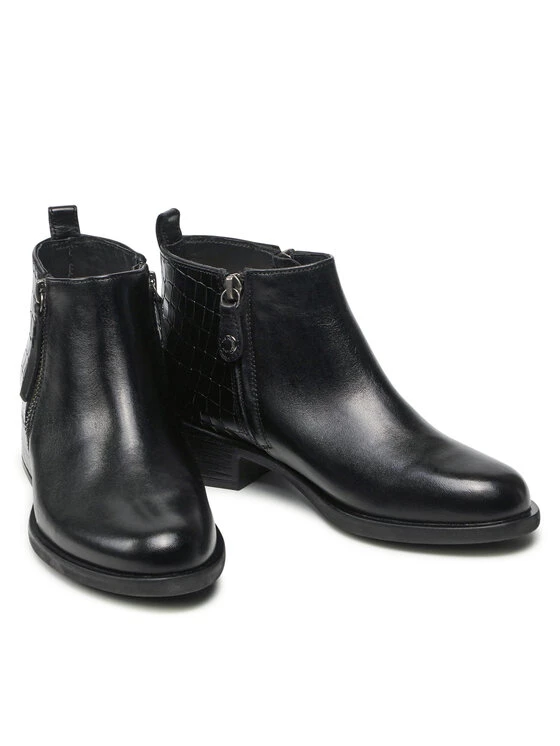 Geox Γυναίκες Biker Μποτάκια Μποτάκια D Resia C D04LHC 04340 C9999 Μαύρο Μαύρο 7 Geox Γυναίκες Biker Μποτάκια Μποτάκια D Resia C D04LHC 04340 C9999 Μαύρο Μαύρο - Image 5