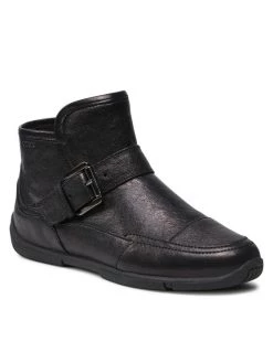 Geox Γυναίκες Biker Μποτάκια Μποτάκια D Aglaia E D04HUE 0009N C9999 Μαύρο Μαύρο