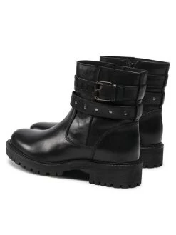 Geox Γυναίκες Biker Μποτάκια Μποτάκια D Hoara H D04FTH 00043 C9999 Μαύρο Μαύρο -Συμφωνίες Geox Κατάστημα unnamed file 1859
