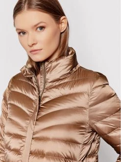 Geox Γυναίκες Χειμωνιάτικα Μπουφάν Μπουφάν πουπουλένιο Jasen W1425D T2891 F0274 Καφέ Regular Fit Καφέ -Συμφωνίες Geox Κατάστημα unnamed file 188