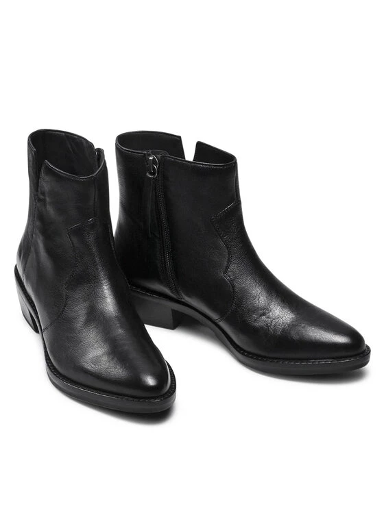 Geox Γυναίκες Biker Μποτάκια Μποτάκια D Teickea C D16QBC 000LM C9999 Μαύρο Μαύρο 7 Geox Γυναίκες Biker Μποτάκια Μποτάκια D Teickea C D16QBC 000LM C9999 Μαύρο Μαύρο - Image 5