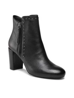 Geox Γυναίκες Biker Μποτάκια Μποτάκια D Loisa C D16QNC 000LM C9999 Μαύρο Μαύρο