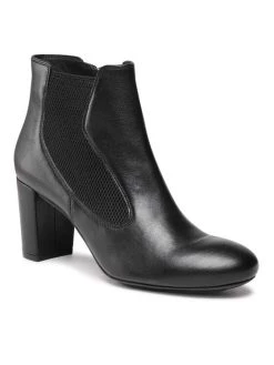 Geox Γυναίκες Biker Μποτάκια Μποτάκια D Loisia A D16QNA 000LM C9999 Μαύρο Μαύρο