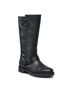 Geox Γυναίκες Μπότες D Hoara H D16FTH 04643 C9999 Μαύρο Μαύρο