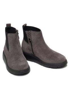 Geox Γυναίκες Biker Μποτάκια Μποτάκια D Arlara G D04LCG 00022 C9002 Γκρι Γκρι -Συμφωνίες Geox Κατάστημα unnamed file 2035