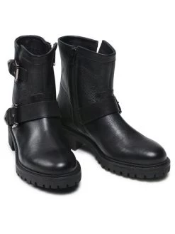 Geox Γυναίκες Biker Μποτάκια Μποτάκια D Hoara A D16FTA 04643 C9999 Μαύρο Μαύρο -Συμφωνίες Geox Κατάστημα unnamed file 2053