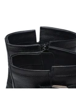 Geox Γυναίκες Biker Μποτάκια Μποτάκια D Hoara A D16FTA 04643 C9999 Μαύρο Μαύρο -Συμφωνίες Geox Κατάστημα unnamed file 2054