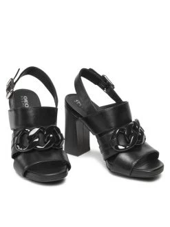 Geox Γυναίκες Σανδάλια D Genziana 90 E D25SLE 00043 C9999 Μαύρο Μαύρο -Συμφωνίες Geox Κατάστημα unnamed file 206