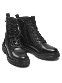 Geox Γυναίκες Biker Μποτάκια Ορειβατικά παπούτσια D Iridea C D16HRC 00043 C9999 Μαύρο Μαύρο -Συμφωνίες Geox Κατάστημα unnamed file 2095