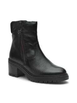 Geox Γυναίκες Biker Μποτάκια Μποτάκια D Damiana B D16QCB-04622 C9999 Μαύρο Μαύρο