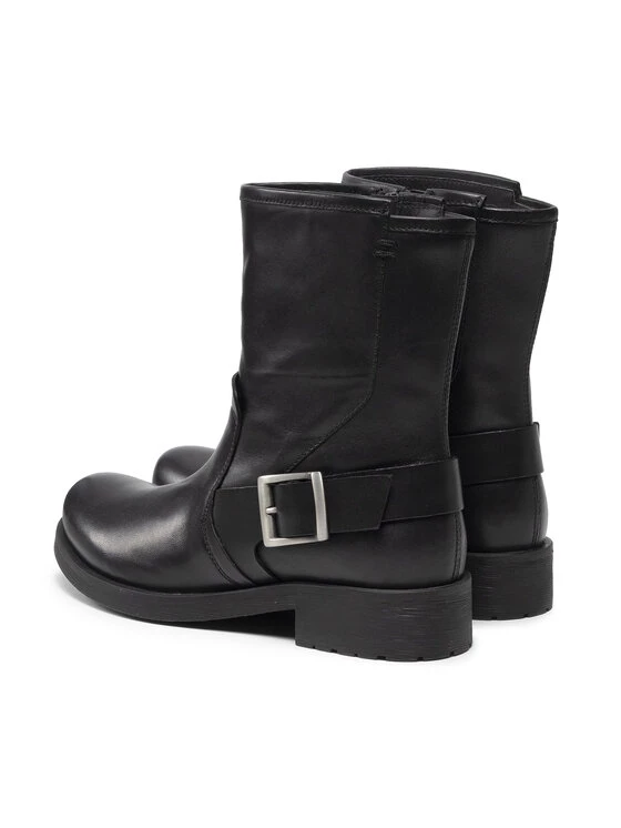 Geox Γυναίκες Biker Μποτάκια Μποτάκια D Rawelle B D166RB 0TU43 C9999 Μαύρο Μαύρο 5 Geox Γυναίκες Biker Μποτάκια Μποτάκια D Rawelle B D166RB 0TU43 C9999 Μαύρο Μαύρο - Image 3