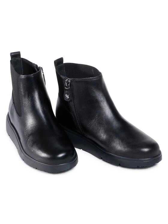 Geox Γυναίκες Biker Μποτάκια Μποτάκια D Arlara G D04LCG 00085 C9999 Μαύρο Μαύρο 7 Geox Γυναίκες Biker Μποτάκια Μποτάκια D Arlara G D04LCG 00085 C9999 Μαύρο Μαύρο - Image 5