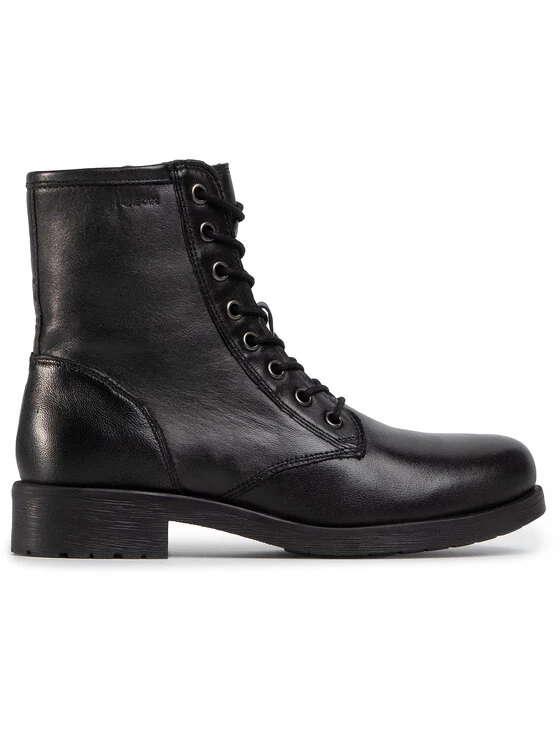 Geox Γυναίκες Biker Μποτάκια Μποτάκια D Rawelle A D046RA 000TU C9999 Μαύρο Μαύρο 4 Geox Γυναίκες Biker Μποτάκια Μποτάκια D Rawelle A D046RA 000TU C9999 Μαύρο Μαύρο - Image 2