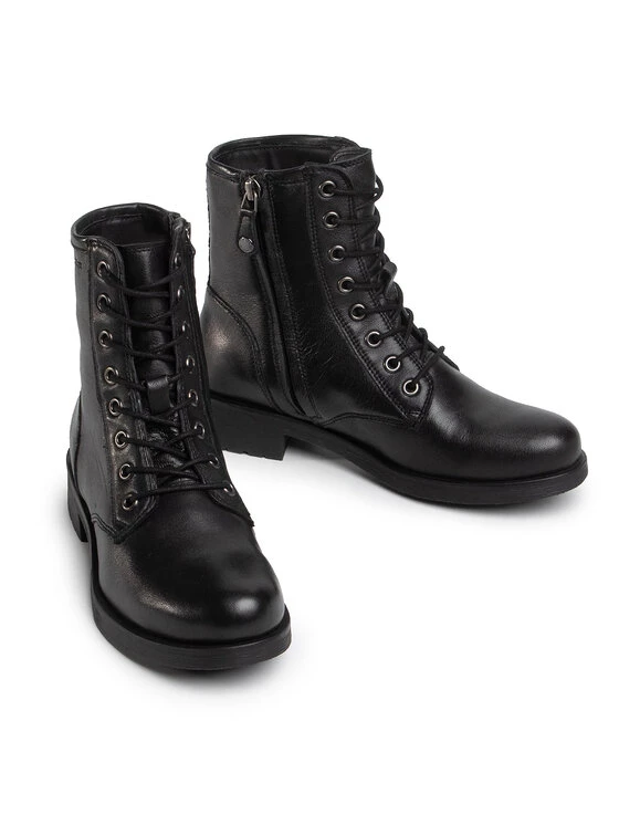 Geox Γυναίκες Biker Μποτάκια Μποτάκια D Rawelle A D046RA 000TU C9999 Μαύρο Μαύρο 7 Geox Γυναίκες Biker Μποτάκια Μποτάκια D Rawelle A D046RA 000TU C9999 Μαύρο Μαύρο - Image 5