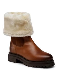 Geox Γυναίκες Biker Μποτάκια Ορειβατικά παπούτσια D Iridea M D04HRM 02246 C6001 Καφέ Καφέ