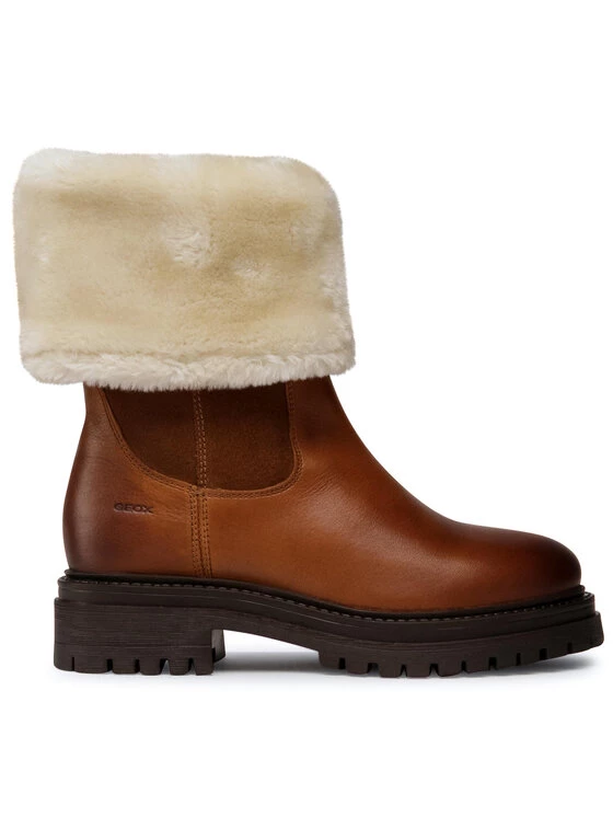 Geox Γυναίκες Biker Μποτάκια Ορειβατικά παπούτσια D Iridea M D04HRM 02246 C6001 Καφέ Καφέ 4 Geox Γυναίκες Biker Μποτάκια Ορειβατικά παπούτσια D Iridea M D04HRM 02246 C6001 Καφέ Καφέ - Image 2