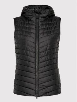 Geox Γυναίκες Γιλέκα Γιλέκο Ascythia W1423C T2606 F9000 Μαύρο Regular Fit Μαύρο -Συμφωνίες Geox Κατάστημα unnamed file 2257