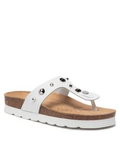 Geox Γυναίκες Σαγιονάρες D Brionia High D D25SYD 0003C C1000 Λευκό Λευκό