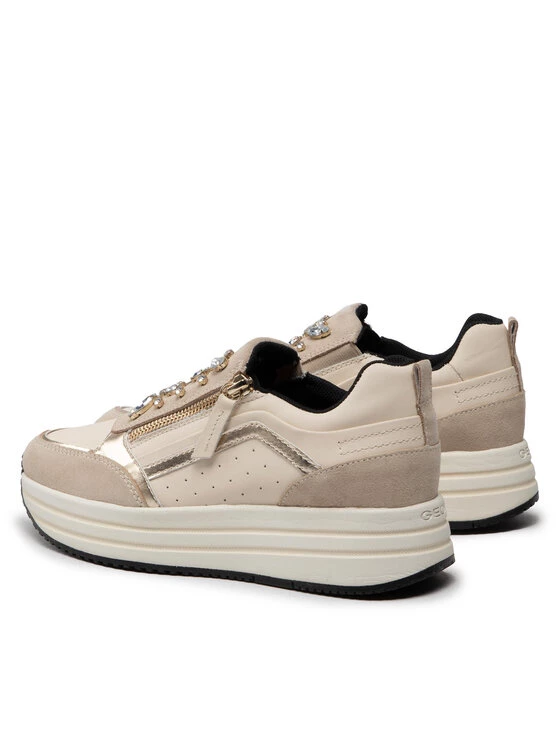 Geox Γυναίκες Αθλητικά D Kency B D26QHB 02285 CH65K Μπεζ Μπεζ 5 Geox Γυναίκες Αθλητικά D Kency B D26QHB 02285 CH65K Μπεζ Μπεζ - Image 3