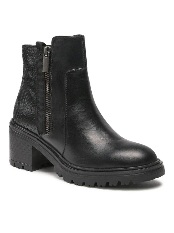 Geox Γυναίκες Biker Μποτάκια Μποτάκια D Damiana B D26QCB 04341 C9999 Μαύρο Μαύρο 3 Geox Γυναίκες Biker Μποτάκια Μποτάκια D Damiana B D26QCB 04341 C9999 Μαύρο Μαύρο