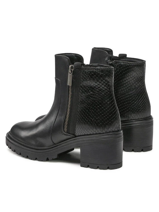 Geox Γυναίκες Biker Μποτάκια Μποτάκια D Damiana B D26QCB 04341 C9999 Μαύρο Μαύρο 5 Geox Γυναίκες Biker Μποτάκια Μποτάκια D Damiana B D26QCB 04341 C9999 Μαύρο Μαύρο - Image 3