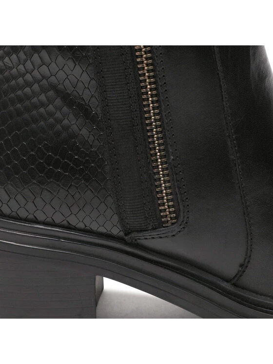 Geox Γυναίκες Biker Μποτάκια Μποτάκια D Damiana B D26QCB 04341 C9999 Μαύρο Μαύρο 8 Geox Γυναίκες Biker Μποτάκια Μποτάκια D Damiana B D26QCB 04341 C9999 Μαύρο Μαύρο - Image 6